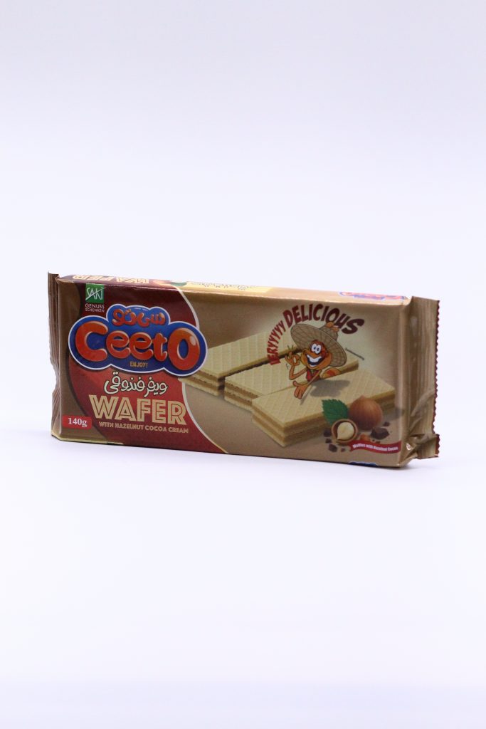 Ceeto Wafer Hazelnuß 140 g